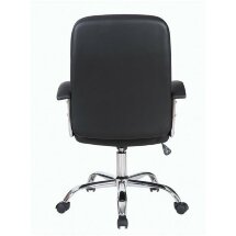 Кресло BRABIX &quot;Bit EX-550&quot;, хром, экокожа, черное, 531838