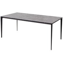 Стол NOTO 180 GLOSS STARLIGHT BLACK SOLID CERAMIC/ BLACK М-City