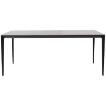 Стол NOTO 180 GLOSS STARLIGHT BLACK SOLID CERAMIC/ BLACK М-City