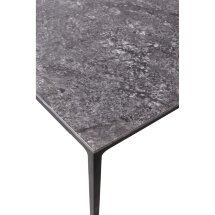 Стол NOTO 180 GLOSS STARLIGHT BLACK SOLID CERAMIC/ BLACK М-City