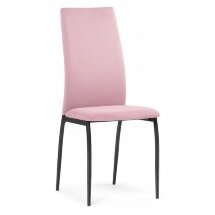Стул на металлокаркасе Tod black / light purple
