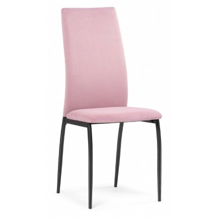Стул на металлокаркасе Tod black / light purple 