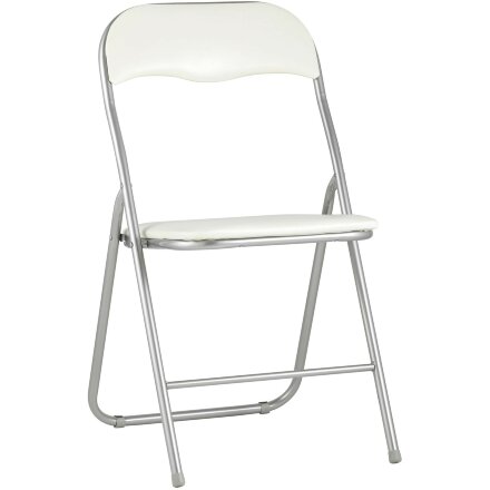Стул складной Stool Group Джек бежевый механизм складывания экокожа хром 