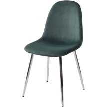 Стул PESCARA UF910-14 DARK GREEN, велюр  М-City