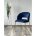 Стул AGNES BLUVEL-86 NAVY BLUE, золотой каркас М-City 