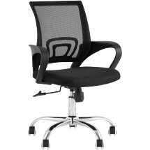 Кресло офисное TopChairs Simple New черный