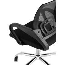 Кресло офисное TopChairs Simple New черный