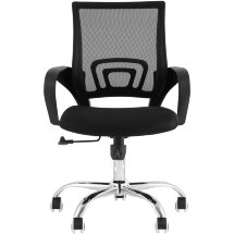 Кресло офисное TopChairs Simple New черный