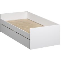 Кровать раздвижная с ящиками для хранения, с ортопедическим основанием  90/180х200 КАСТОР