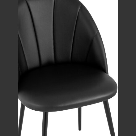 Стул Stool Group Логан экокожа черный 