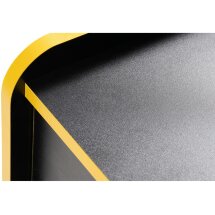 Компьютерный стол Ханна 33х50х60 черная / желтая