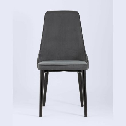 Стул Stool Group Ларго велюр тёмно-серый 