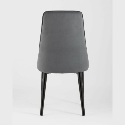 Стул Stool Group Ларго велюр тёмно-серый 