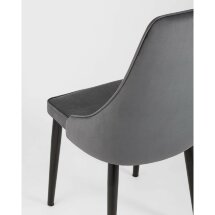 Стул Stool Group Ларго велюр тёмно-серый