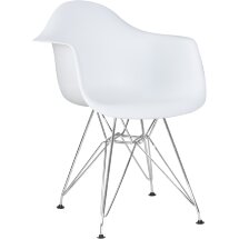 Стул LMZL-PP620B белый
