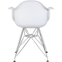 Стул LMZL-PP620B белый