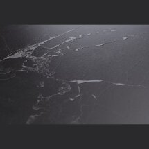 Стол RIVOLI 140 MATT BLACK MARBLE SOLID CERAMIC / BLACK, ®DISAUR