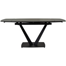 Стол ALATRI 120 GLOSS ATHENS BROWN SOLID CERAMIC / BLACK М-City