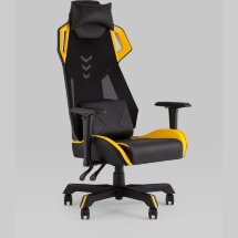 Кресло спортивное TopChairs Рэтчэт желтый