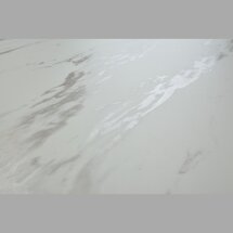 Стол CREMONA 160 KL-99 Белый мрамор матовый, итальянская керамика / черный каркас, ®DISAUR