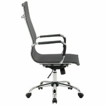 Кресло офисное BRABIX &quot;Line EX-530&quot;, хром, сетка, черное, 531846