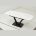 Стол ALATRI 120 MATT WHITE MARBLE SOLID CERAMIC / BLACK, ®DISAUR 