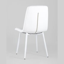 Стул Stool Group Вольт экокожа белый ножки металл