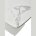 Стол ALATRI 120 GLOSS STATUARIO WHITE SOLID CERAMIC / WHITE, ®DISAUR 