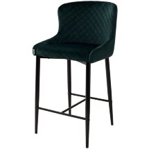 OLD Полубарный стул ARTEMIS BLUVEL-78 GREEN (H=65cm), велюр М-City