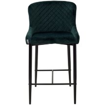 OLD Полубарный стул ARTEMIS BLUVEL-78 GREEN (H=65cm), велюр М-City