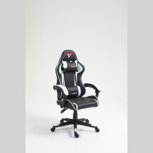 Кресло спортивное TopChairs Shadow черно-белый