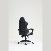 Кресло спортивное TopChairs Shadow черно-белый