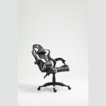 Кресло спортивное TopChairs Shadow черно-белый