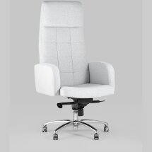 Компьютерное кресло Stool Group Лестер светло-серый обивка микровелюр крестовина металл