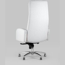 Компьютерное кресло Stool Group Лестер светло-серый обивка микровелюр крестовина металл