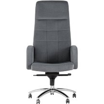 Компьютерное кресло Stool Group Лестер темно-серый обивка микровелюр крестовина металл