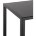 Стол Stool Group обеденный Дерби 140*80 столешница закаленное стекло ножки металл черные 