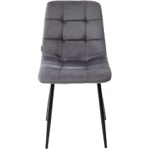 Стул CHILLI BLUVEL-14 GREY, велюр М-City