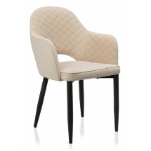 Стул на металлокаркасе Vener beige