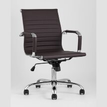 Кресло офисное TopChairs City S коричневое