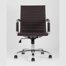 Кресло офисное TopChairs City S коричневое
