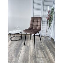 Стул CHILLI BLUVEL-38 LATTE, велюр М-City