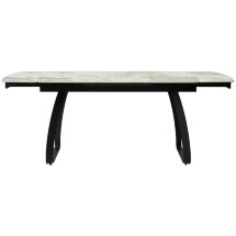 Стол LUGO 140 GLOSS LUXURY PANDORA SINTERED STONE/ BLACK М-City