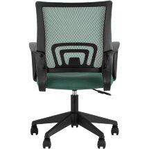 Кресло офисное TopChairs ST-Basic сетка/ткань зеленый