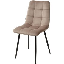 Стул CHILLI BLUVEL-40 BEIGE, велюр М-City