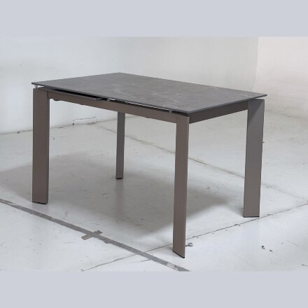 Стол CORNER 120 MATT LATTE STONE SOLID CERAMIC / TAUPE, ®DISAUR 