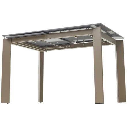Стол CORNER 120 MATT LATTE STONE SOLID CERAMIC / TAUPE, ®DISAUR 