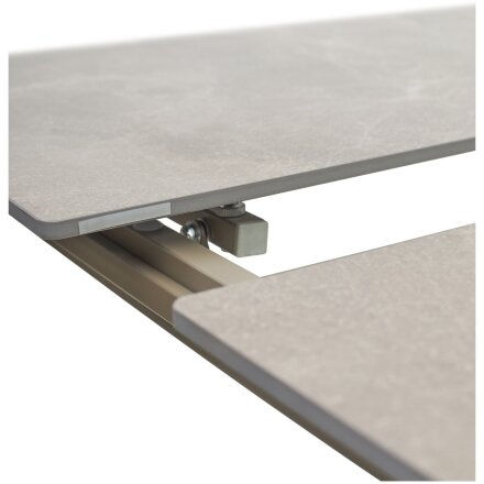 Стол CORNER 120 MATT LATTE STONE SOLID CERAMIC / TAUPE, ®DISAUR 