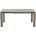 Стол CORNER 120 MATT LATTE STONE SOLID CERAMIC / TAUPE, ®DISAUR 