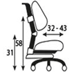 Кресло детское Comf-Pro Oxford C3 красный
